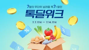 카카오, 여름 맞이 톡딜·선물하기 최대 91% 할인 프로모션 진행