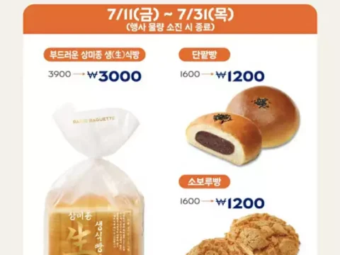 파리바게뜨가 소보루빵과 단팥빵, 생식빵 가격을 낮춰 판매하는 ‘착한 빵 프로젝트’로 실질적인 혜택을 제공하고 있다.